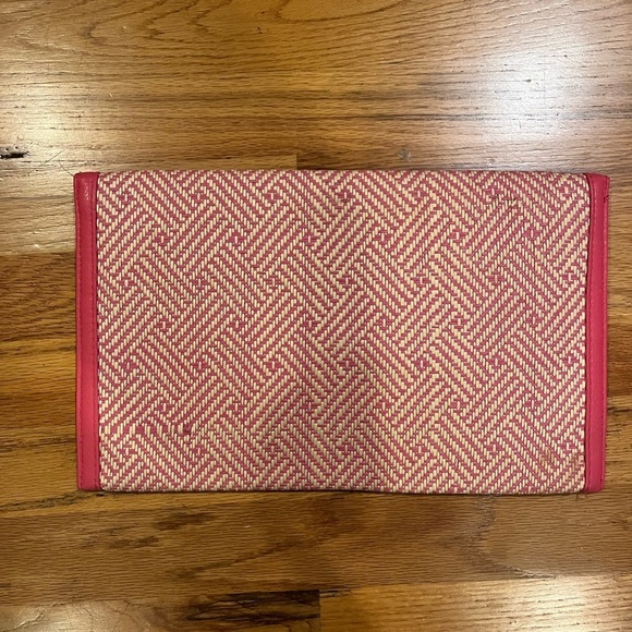 H&M Woven Rafia Envelope Clutch - Picture 4 of 4